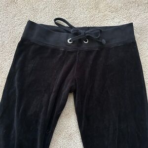 Juicy couture velour jogger track pants size M
